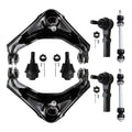 Detroit Axle - Front 8pc Suspension Kit for Chevy Silverado Avalanche Suburban GMC Sierra Yukon XL 2500 3500 HD Hummer H2, 2 Con